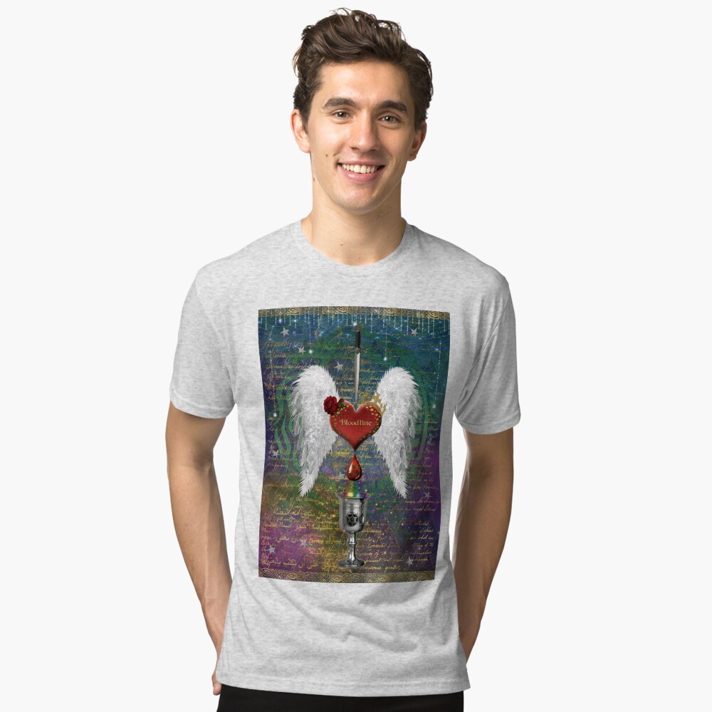 Item preview, Tri-blend T-Shirt designed and sold by PurplePeacock.