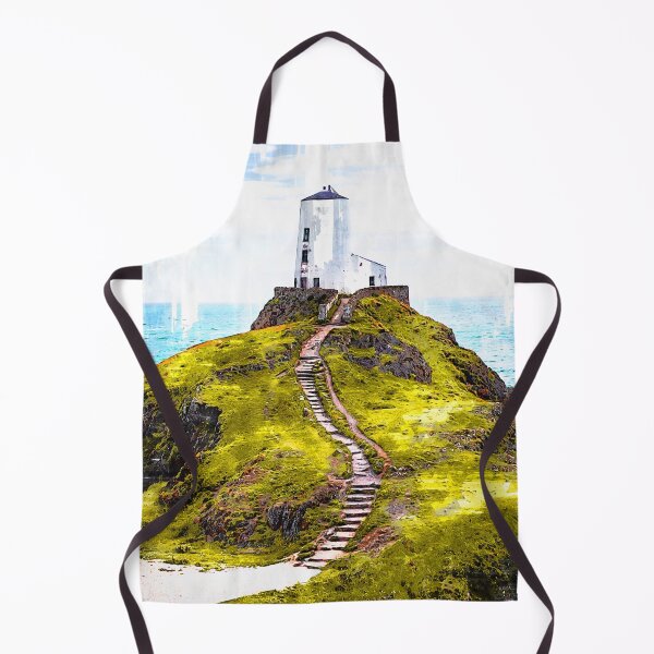 Item preview, Lighthouse Ynys Llanddwyn - United Kingdom - For Lighthouse Lovers designed and sold by ColortrixArt.