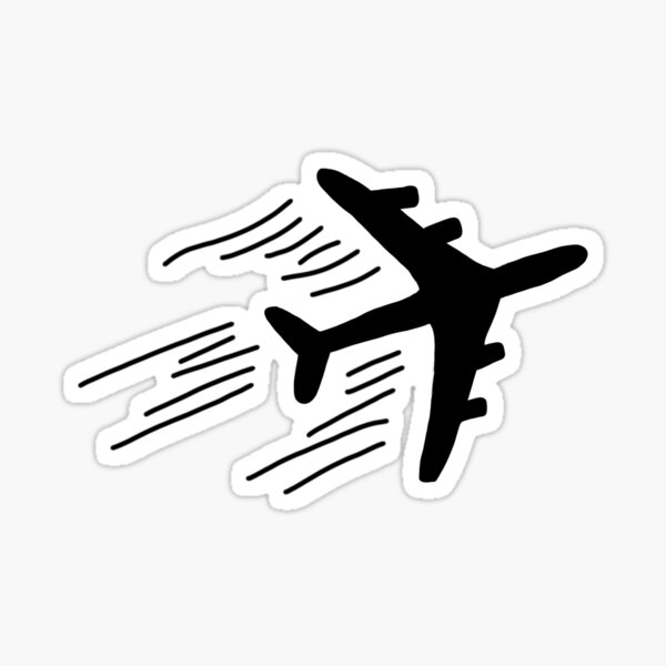 Plane Stickers | Redbubble