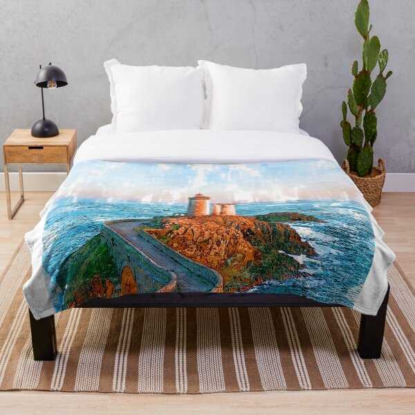 Item preview, Lighthouse Brittany France - For Lighthouse Lovers designed and sold by ColortrixArt.