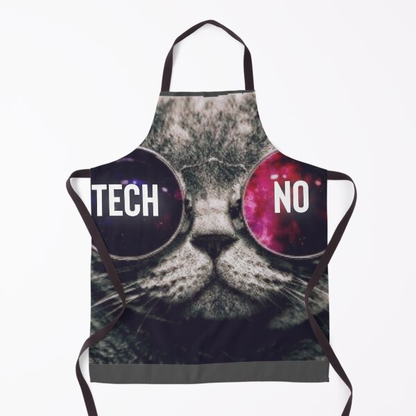 Item preview, Techno Music Rave Cat designed and sold by Raw Creative Prints.