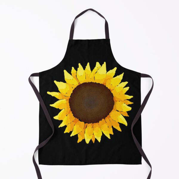 Sunflower - Black Apron