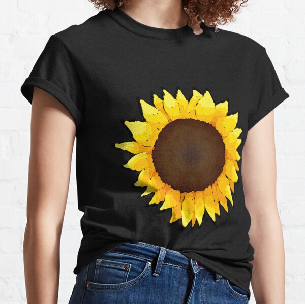 Sunflower - Black Classic T-Shirt