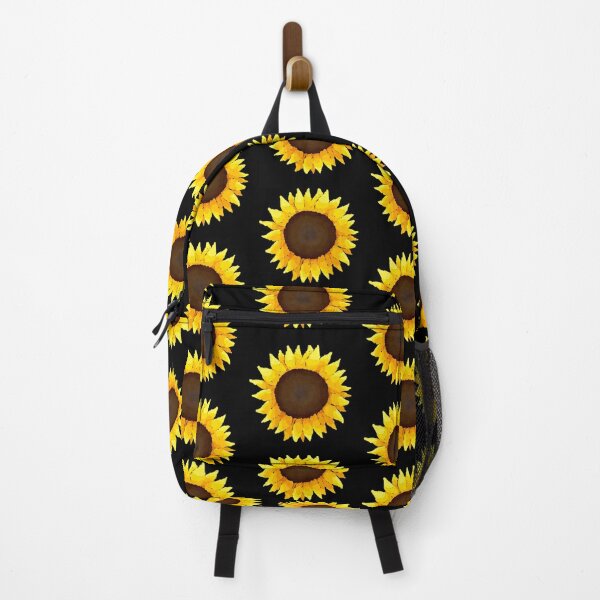 Sunflower - Black Backpack