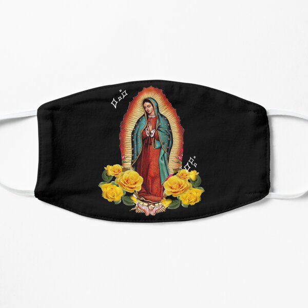 La virgen Mascarilla plana