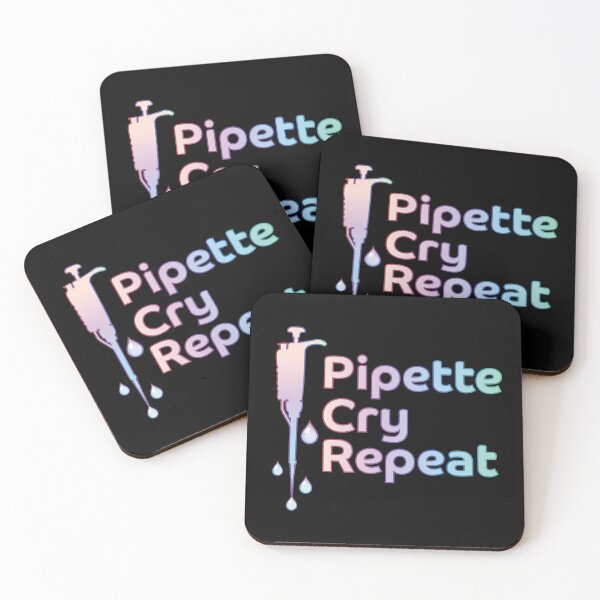 Item preview, Pipette Cry Repeat PCR designed and sold by Zit-Zat-Zot.