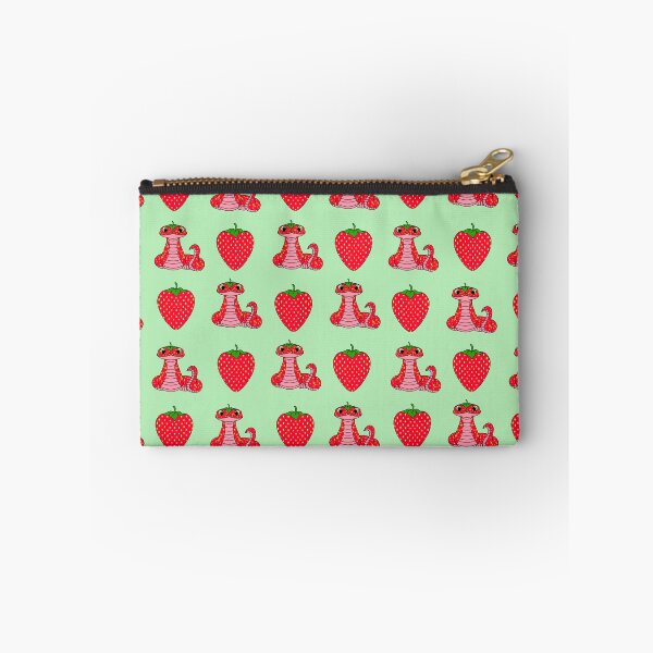 Item preview, Strawberry Snake Pattern (Green) designed and sold by GreySkiesArt.