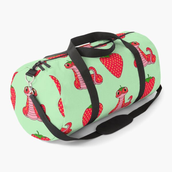 Item preview, Strawberry Snake Pattern (Green) designed and sold by GreySkiesArt.