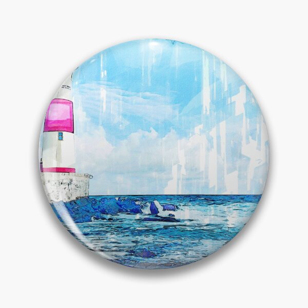 Item preview, Lighthouse Salvador Brazil - For Lighthouse Lovers designed and sold by ColortrixArt.