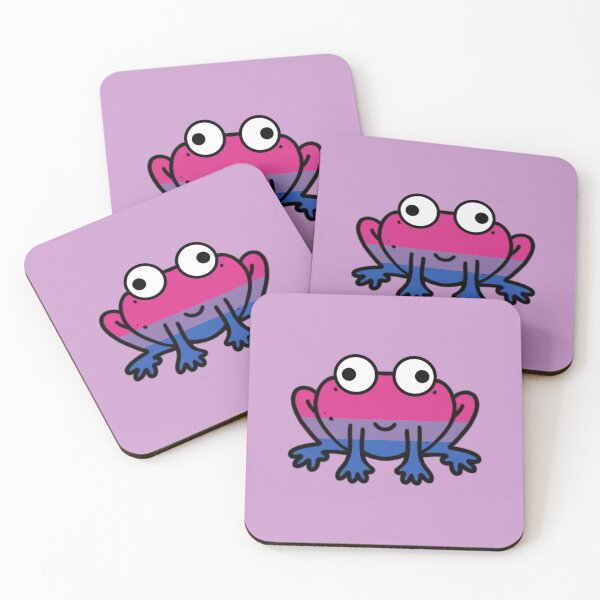 Item preview, Bisexual Pride Flag Gay Frog designed and sold by kirios-art.