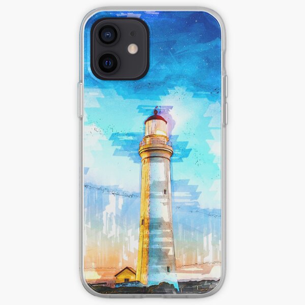 Lighthouse Night Cape Nelson Portland Australia - For Lighthouse Lovers iPhone Soft Case