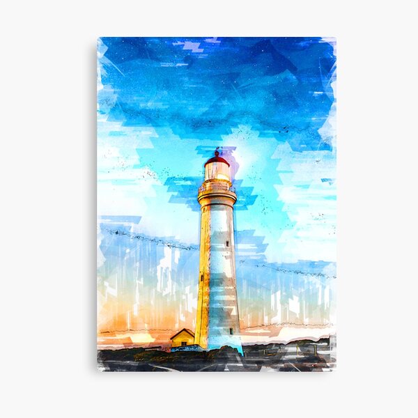 Item preview, Lighthouse Night Cape Nelson Portland Australia - For Lighthouse Lovers designed and sold by ColortrixArt.