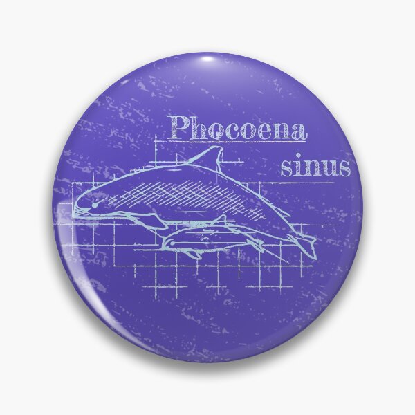 Item preview, Extinction - Endangered  Vaquita Biology Sketched Blueprint  designed and sold by sunnthreads.