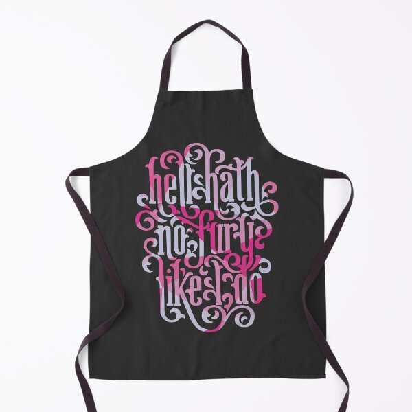 Item preview, Hell Hath No Fury Pink Lettering designed and sold by polliadesign.