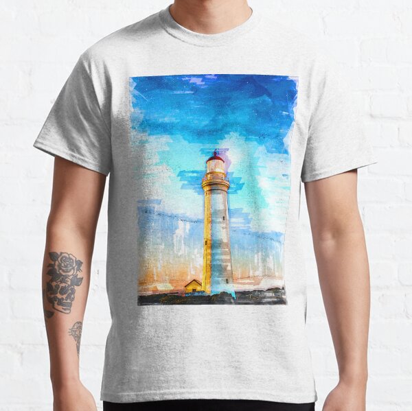 Lighthouse Night Cape Nelson Portland Australia - For Lighthouse Lovers Classic T-Shirt