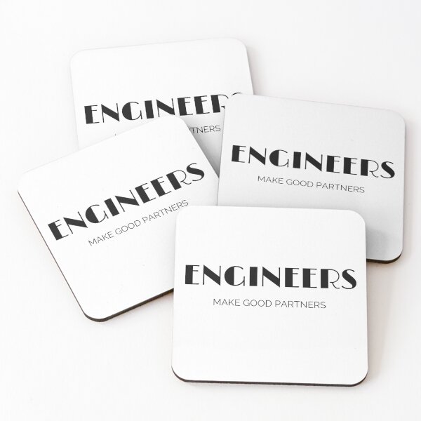 Item preview, Enginners make good partneersT-Shirt designed and sold by Focusshope.