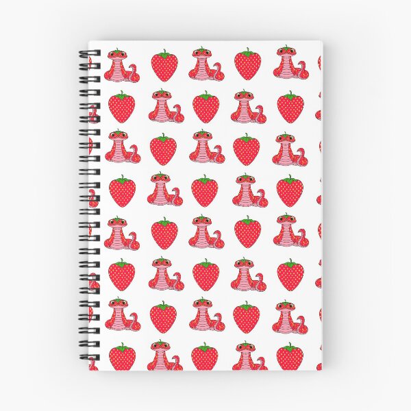 Item preview, (Look at you) Strawberry Snake Pattern  designed and sold by GreySkiesArt.