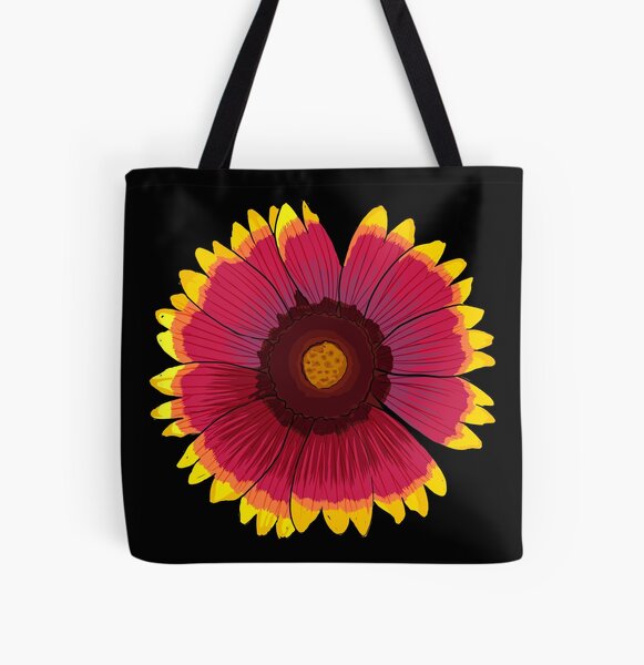 Arizona Sun - Black All Over Print Tote Bag