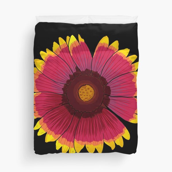 Arizona Sun - Black Duvet Cover