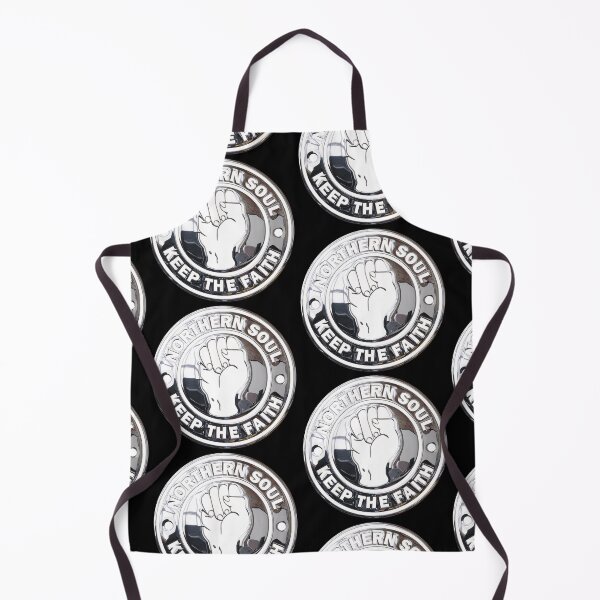 Item preview, Northern Soul Keep The Faith in chrome and white designed and sold by fatbanana.