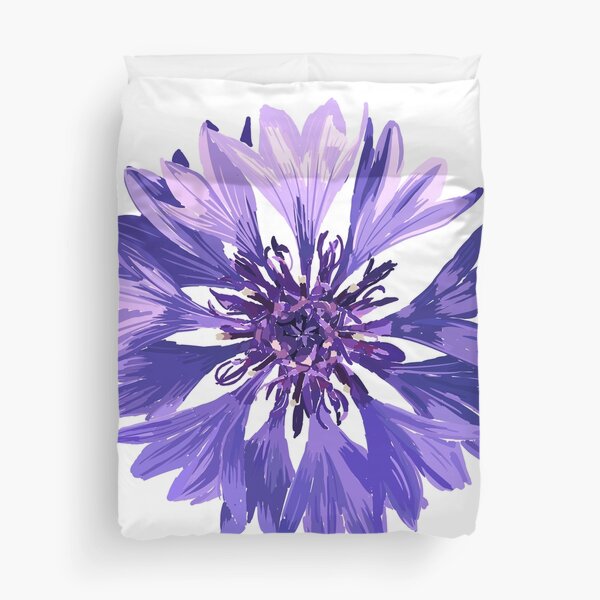 Mountain Cornflower Duvet Cover