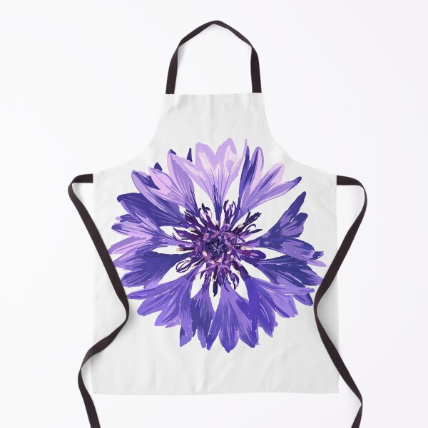 Mountain Cornflower Apron