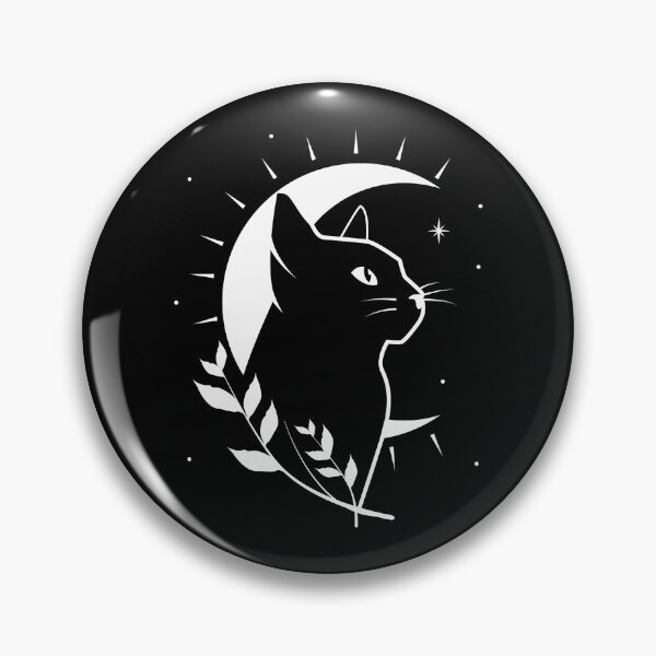 Artikelvorschau, Crecent Moon Black Cat entworfen und verkauft von Jess Less.