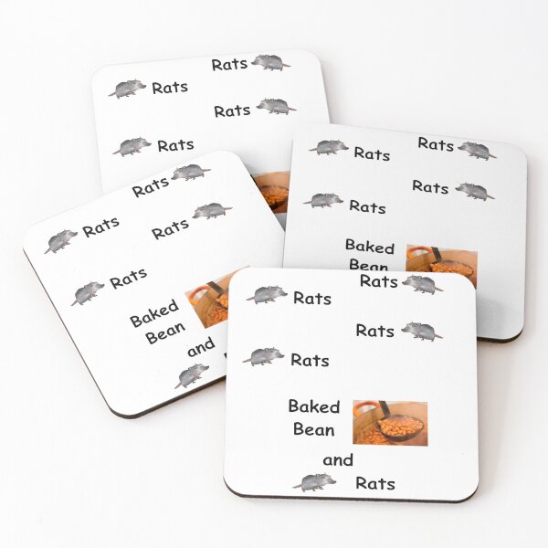 Item preview, rats rats rats rats baked bean and rats jerma slogan t-shirt designed and sold by nhitori.