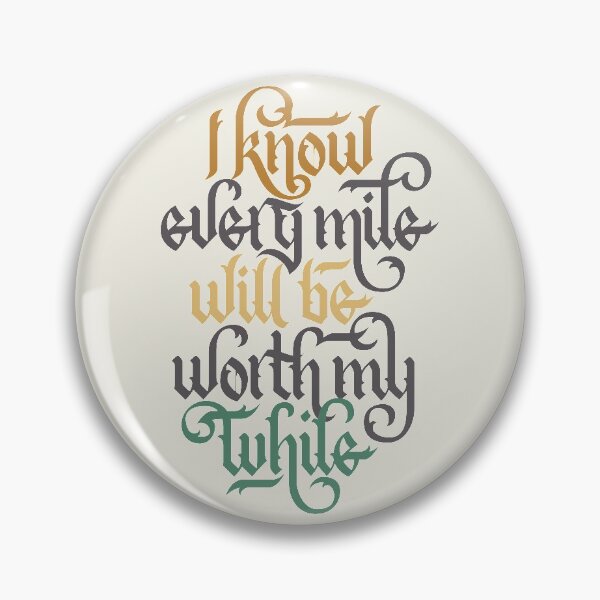 Item preview, Every Mile will be Worth My While designed and sold by polliadesign.