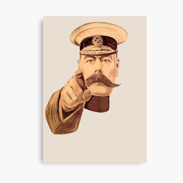 Lord Kitchener Canvas Prints Redbubble
