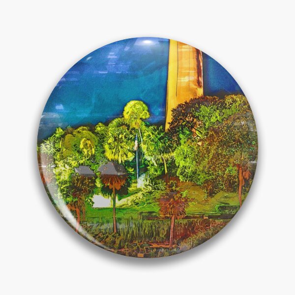 Item preview, Lighthouse Moonlight Florida USA - For Lighthouse Lovers designed and sold by ColortrixArt.
