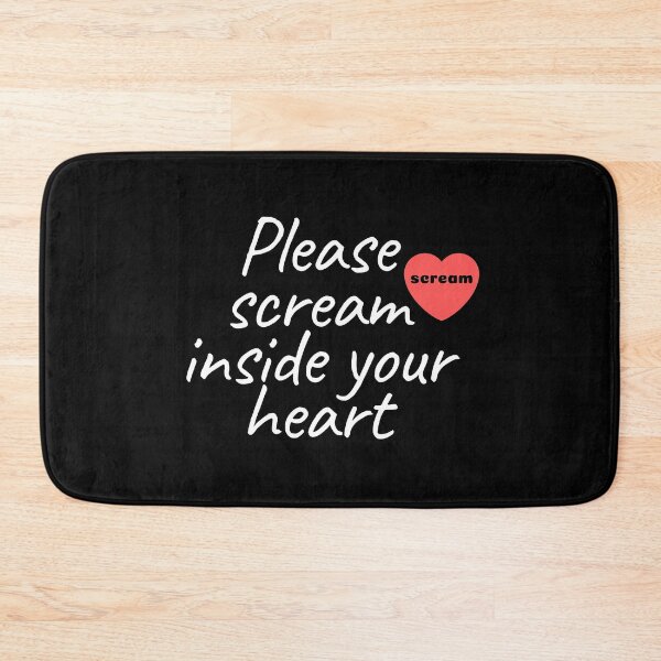 Item preview, please scream inside your heart designed and sold by amr badawy.