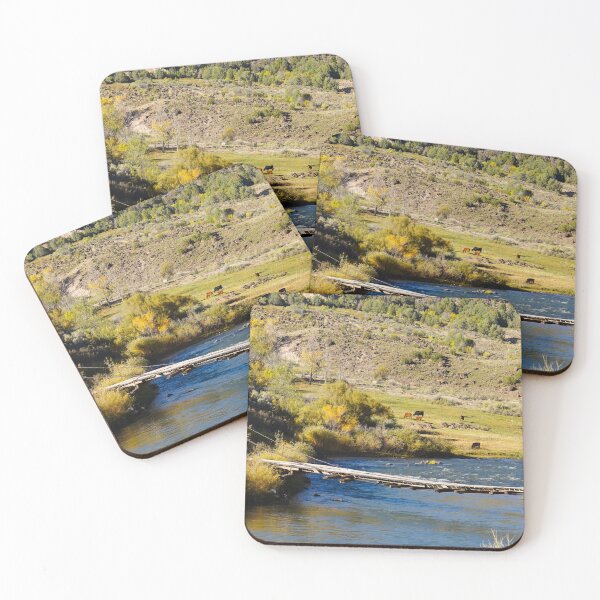Item preview, An Old Bridge Crosses the River in New Mexico designed and sold by MomentofPercep.