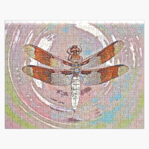 "Dragonfly" Jigsaw Puzzle by DonnaM Redbubble
