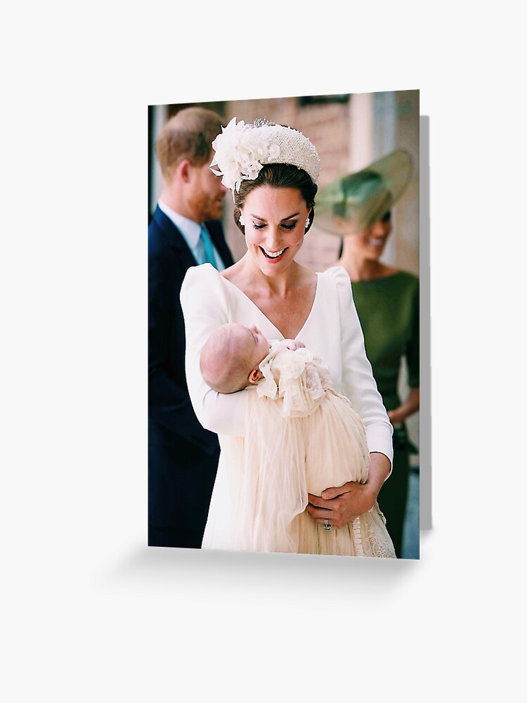 Duchess of Cambridge at Prince Louis's christening