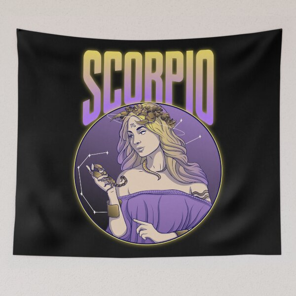 Item preview, Scorpio Horoscope Sign Design designed and sold by Paula Helit.