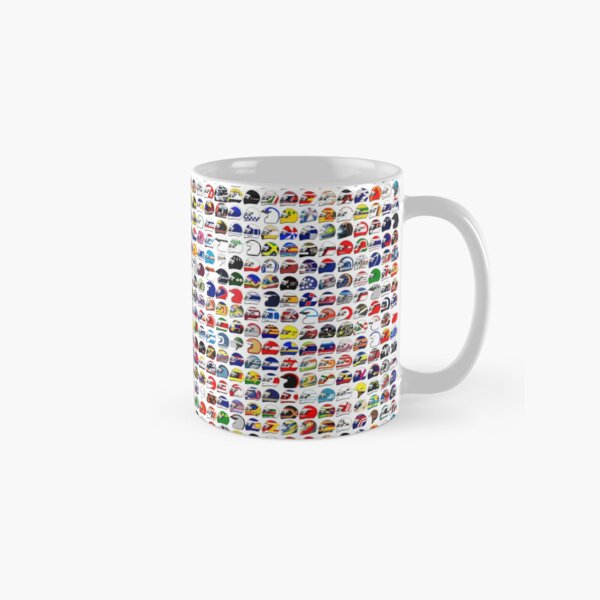300 F1-Helme die Geschichte schrieben Tasse (Standard)