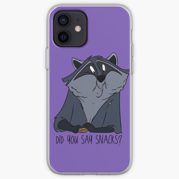 Hungry Raccoon iPhone Soft Case