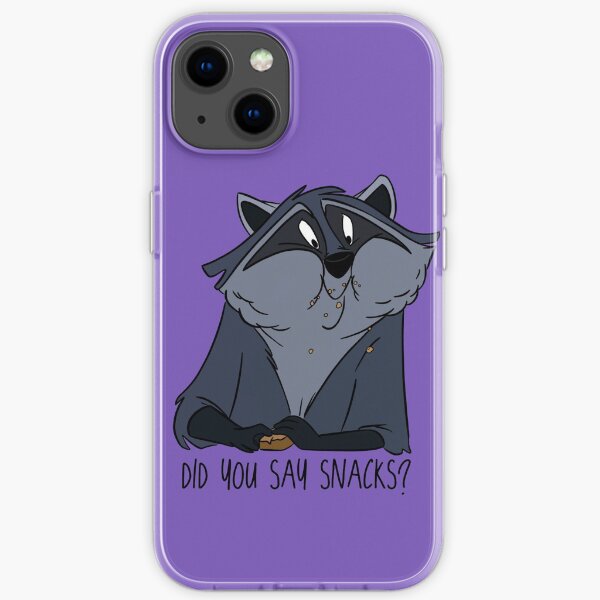 Hungry Raccoon iPhone Soft Case
