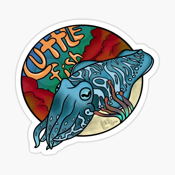 Item preview, Cuttlefish designed and sold by Lukeatthisloser.