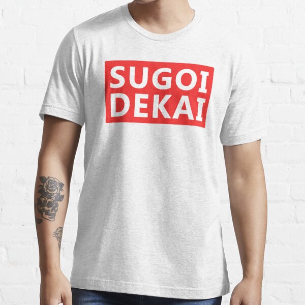 camiseta sugoi dekai