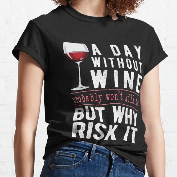 funny wine shirts for women