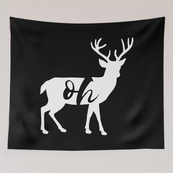 Item preview, oh deer monochrome designed and sold by insertwittyname.