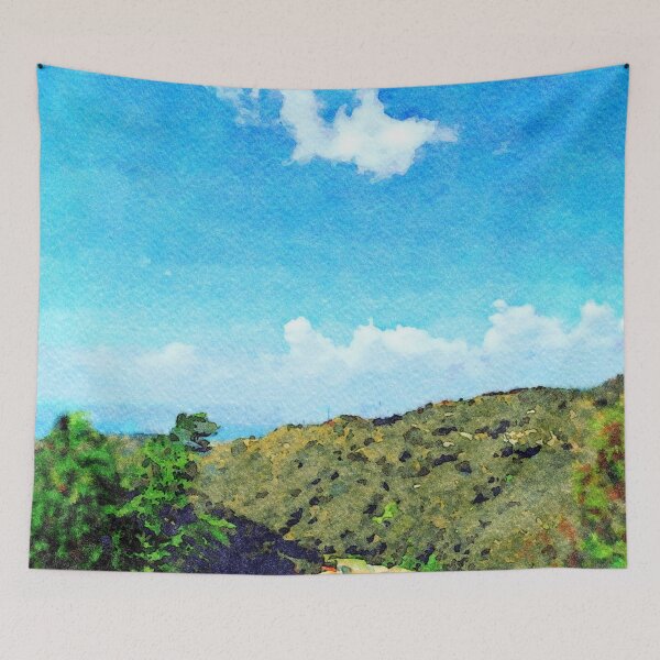 Item preview, Landscape with village designed and sold by Giuseppe Cocco.