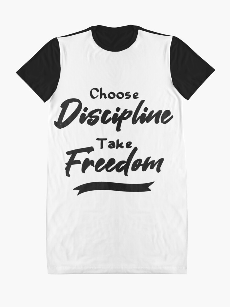 discipline motivation shirt