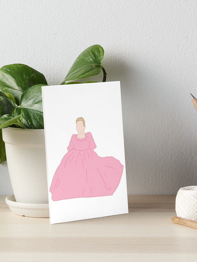 Villanelle iconic pink dress from season 1 killing eve" Art Board Print for  Sale by emcazalet | Redbubble
