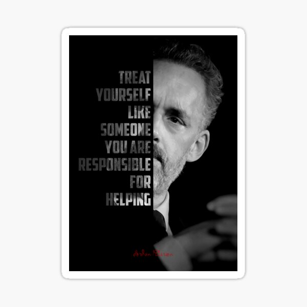 Jordan B Peterson - Rule 2 Sticker