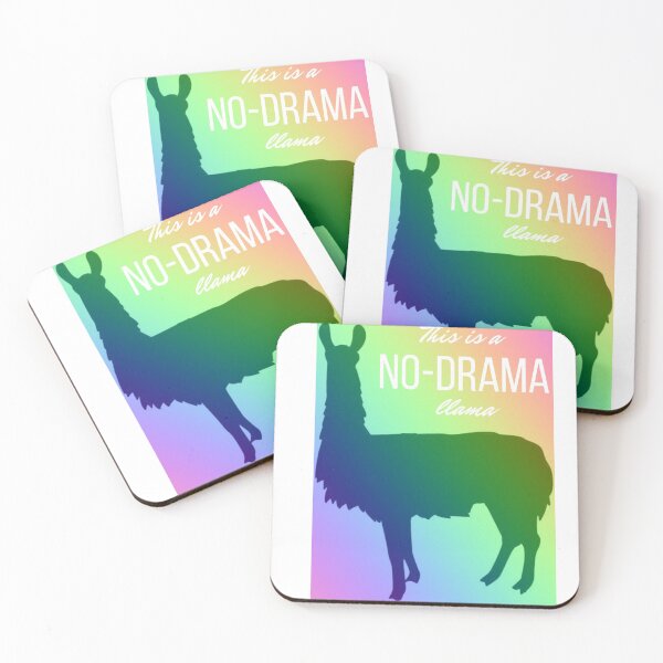 Item preview, Esta es una llama sin drama designed and sold by luv4llamas.