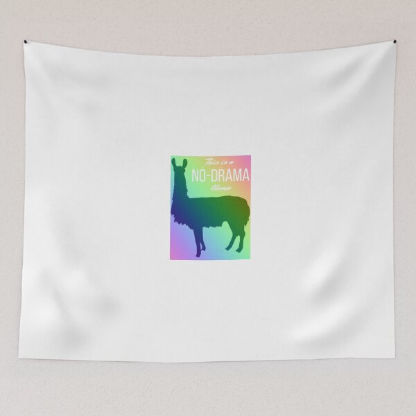Item preview, This is a No-Drama Llama designed and sold by luv4llamas.