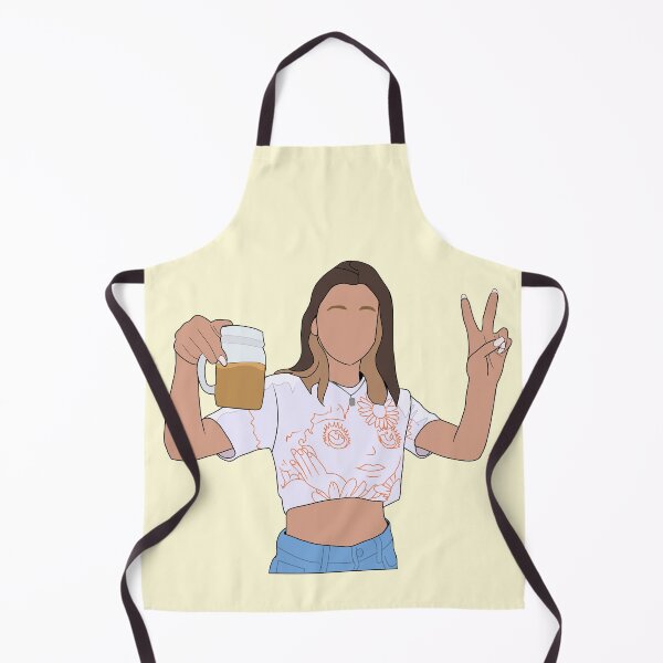 Item preview, Emma Chamberlain Holding A Cup of Iced Coffee / with / and designed and sold by 420igor.